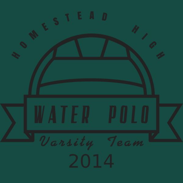 Water Polo Template DNT001 BW Thumbnail