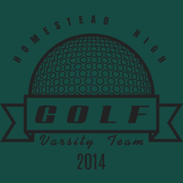 Golf Template DNT001 BW Thumbnail