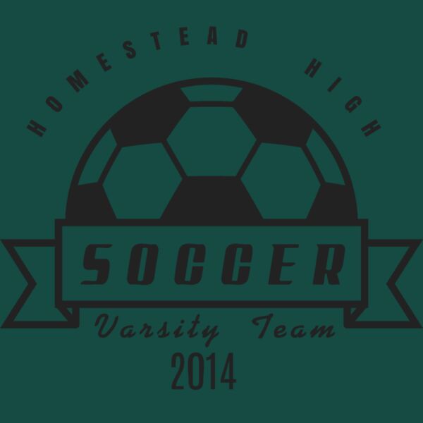 Soccer Template DNT001 BW Thumbnail