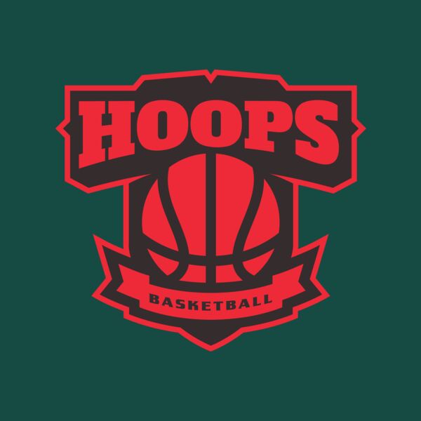 Hoops Basketball logo template  Thumbnail