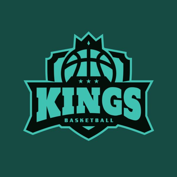 Kings Basketball Logo Template Thumbnail
