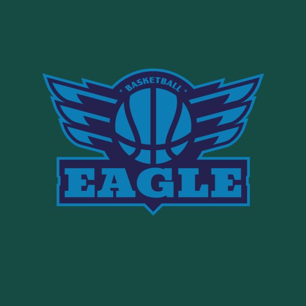 Eagle Basketball Logo Template Thumbnail