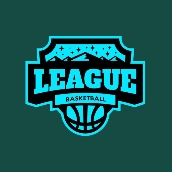 League Basketball logo template Thumbnail