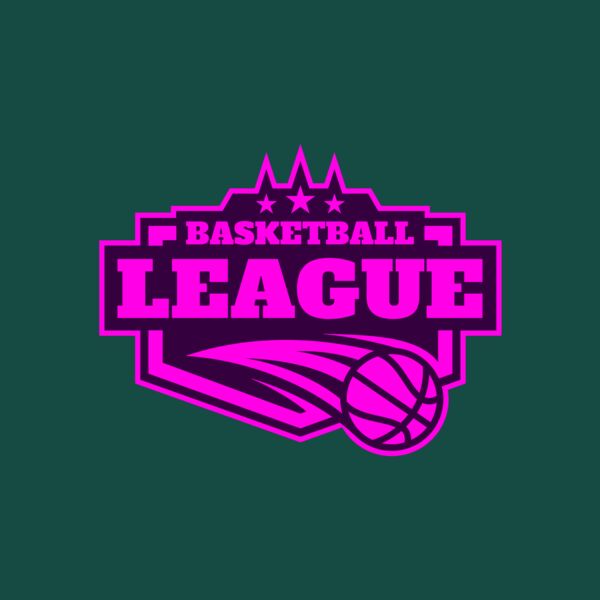 League Basketball logo template 02 Thumbnail