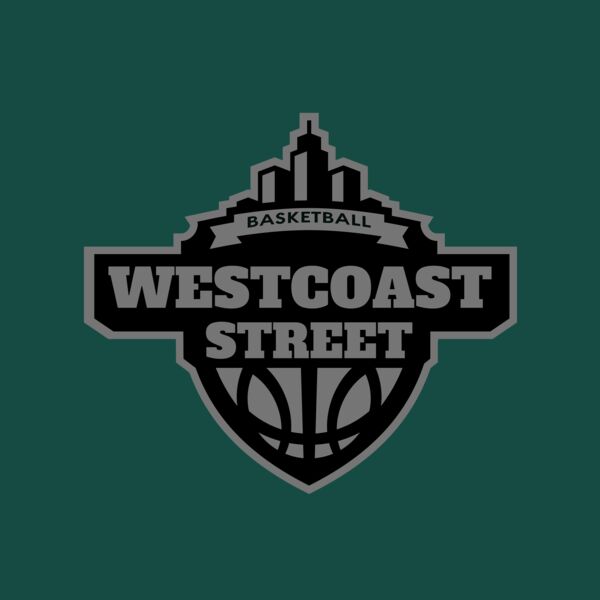 Westcoast Street Basketball League logo template Thumbnail