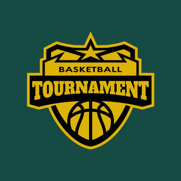 Tournament Basketball logo template 02 Thumbnail