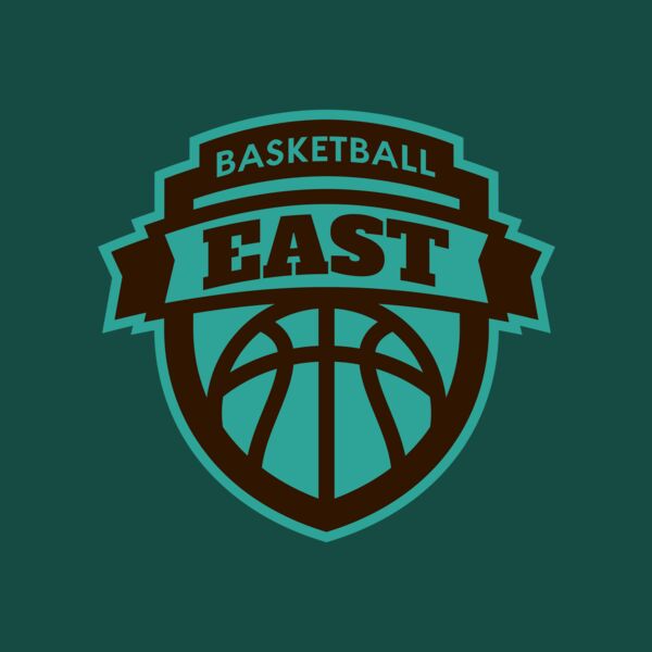 East Basketball logo template Thumbnail