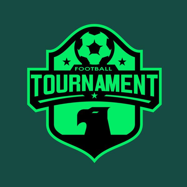 Tournament Football logo template 02 Thumbnail