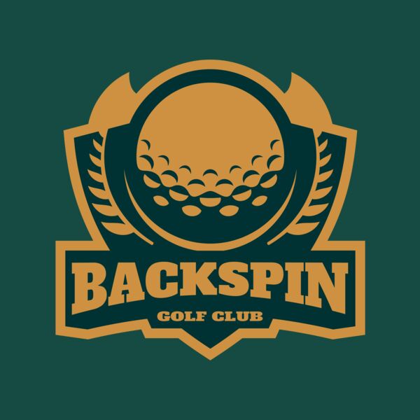 Backspin Golf club logo template Thumbnail