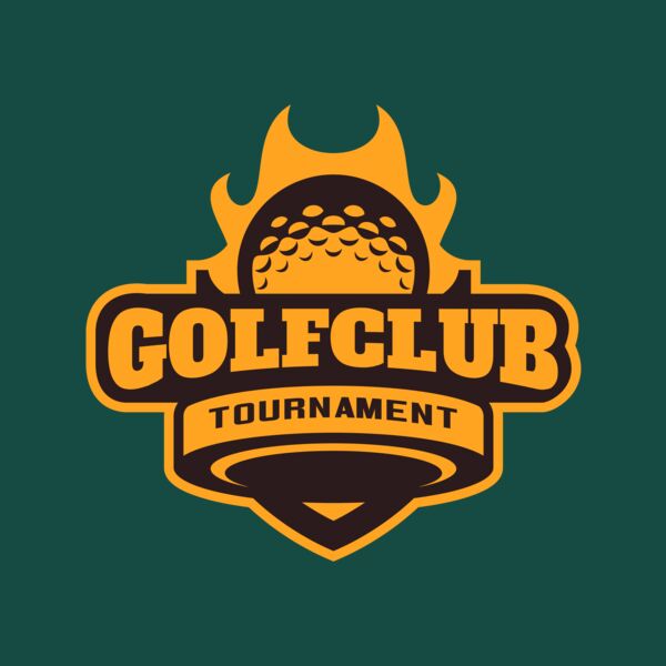 Golf Club Tournament logo template 04 Thumbnail