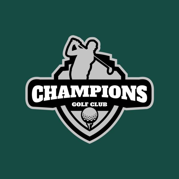 Champions Golf Club logo template Thumbnail