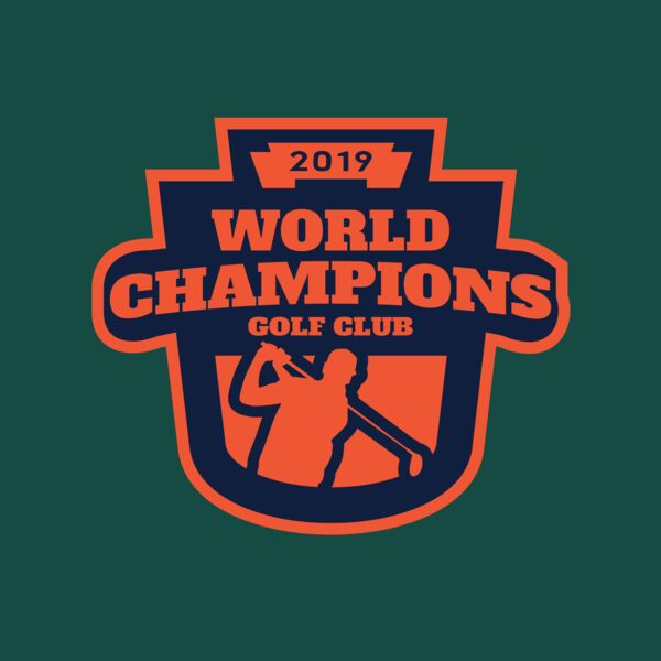 World Champions Golf club logo template Thumbnail