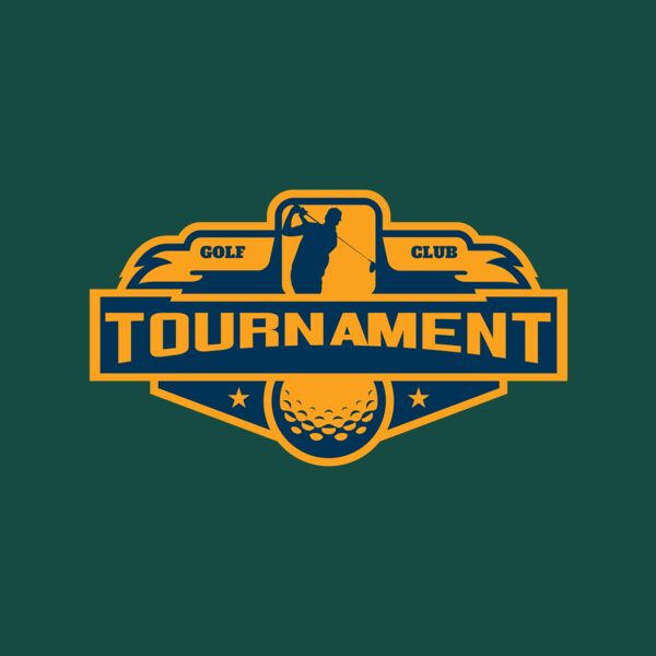 Tournament Golf Club logo template Thumbnail