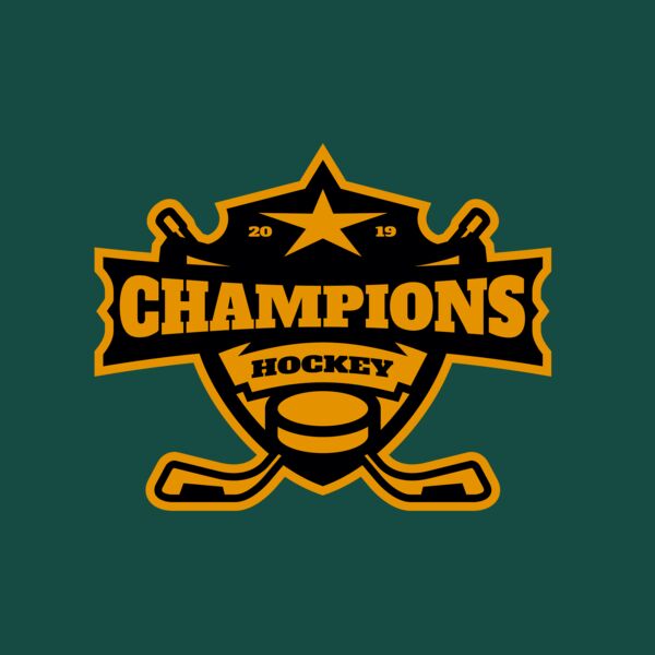Champions Hockey logo template 02 Thumbnail