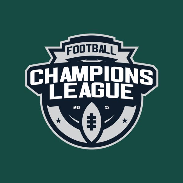 Champions League Football logo template Thumbnail