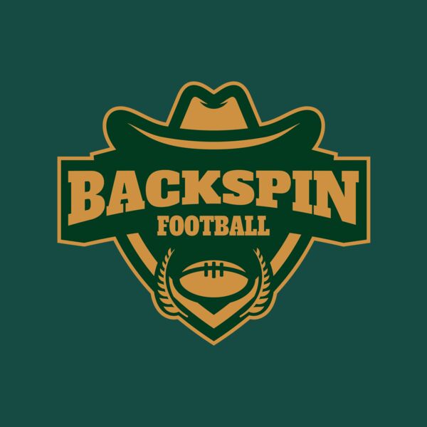 Backspin Football logo template Thumbnail
