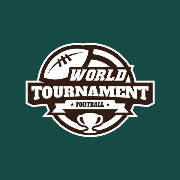 World Tournament Football logo template Thumbnail