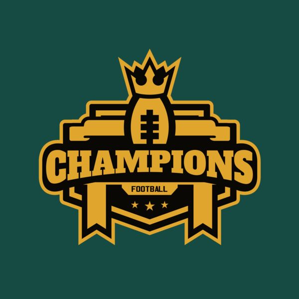 Champions Football Team logo template 02 Thumbnail