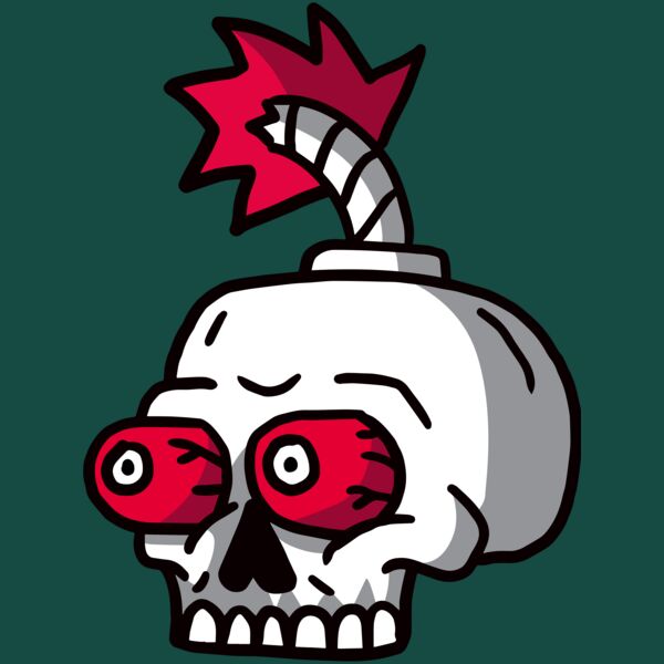 Elements Skulls logo template 85 Thumbnail