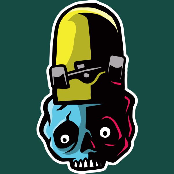 Elements Skulls logo template 105 Thumbnail