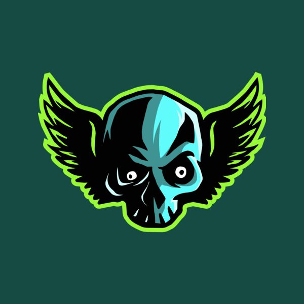 Elements Skulls logo template 180 Thumbnail