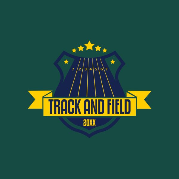 Track & Field Team Logo 06 Thumbnail