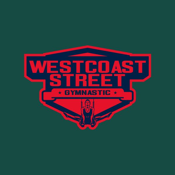 West Coast Street Gymnastic logo template Thumbnail
